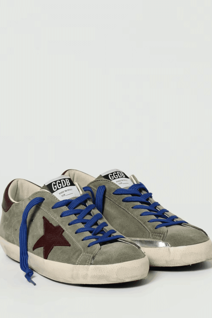 Sneakers Super-Star Vert Marron