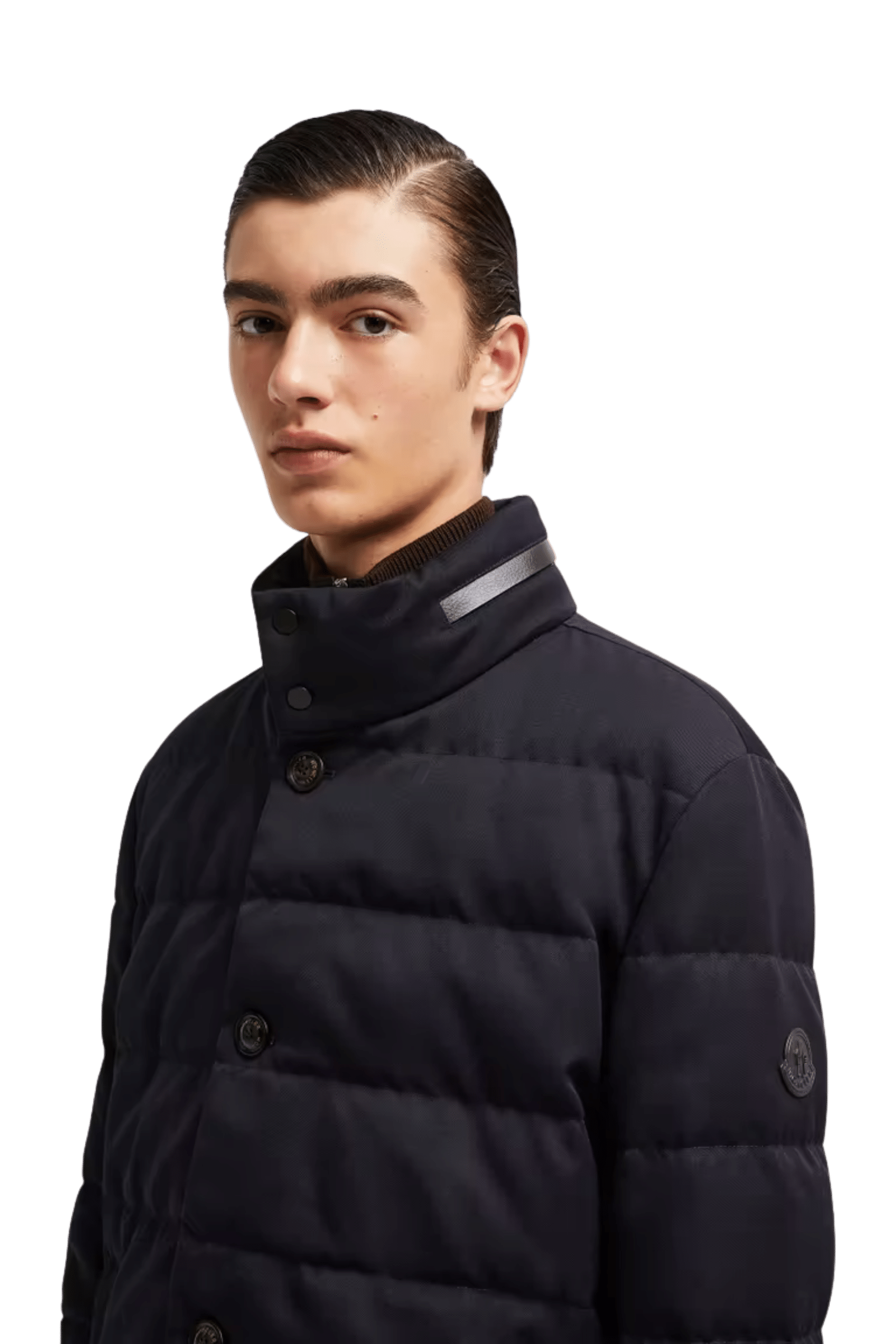 Doudoune Longue Vallonpierre Bleu Nuit