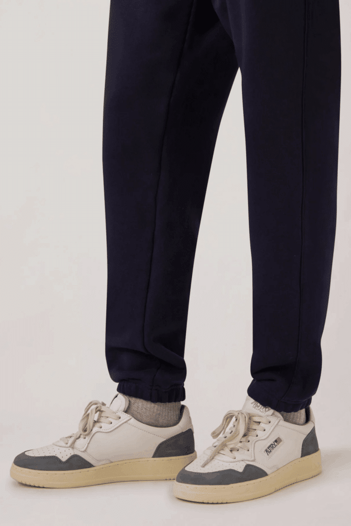 Sneakers Medalist Cuir Blanc Daim Gris