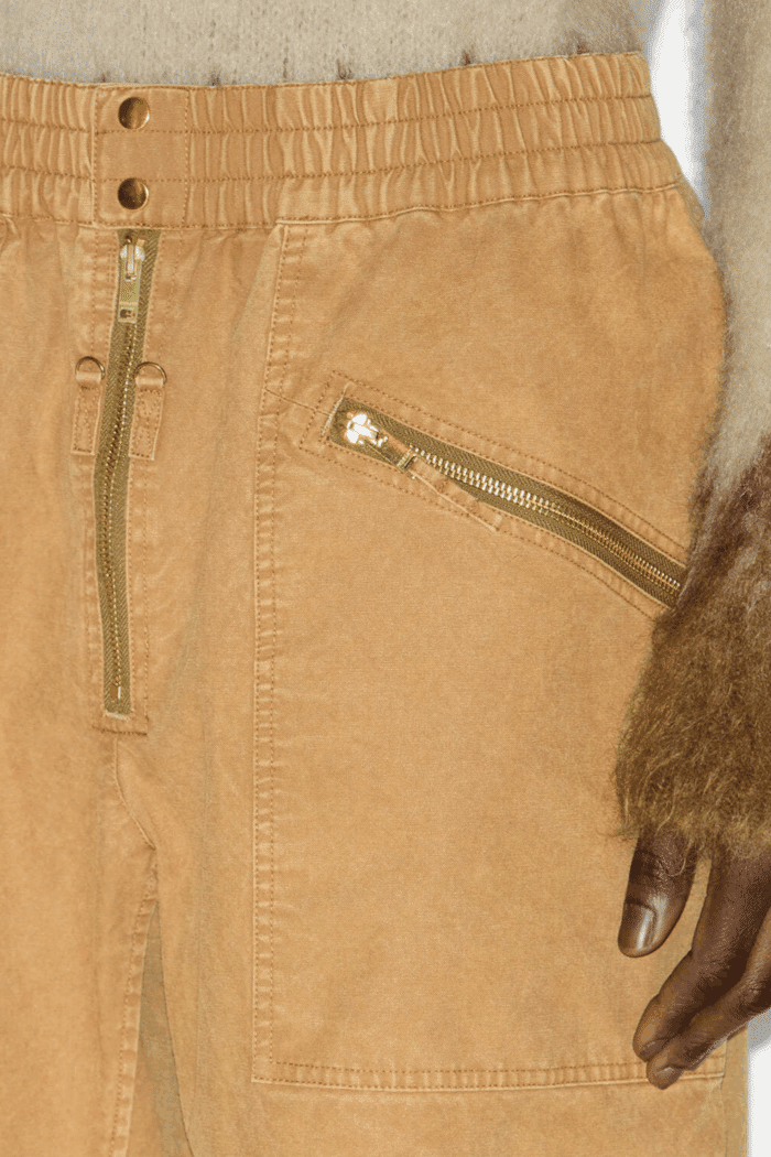 Pantalon Tils Coton Bronze