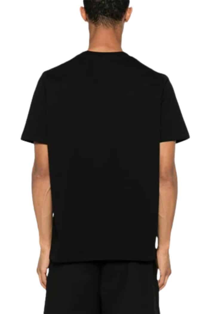 Tee-Shirt Emblème Champignon Coton Noir