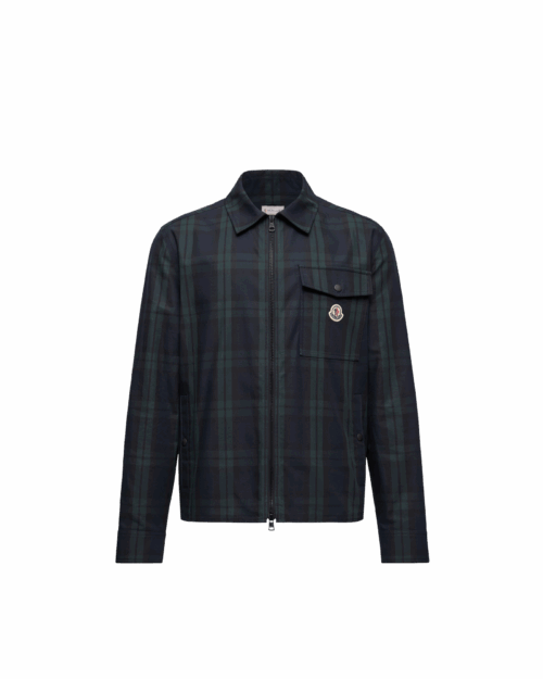 Chemise Gabardine Coton Carreaux