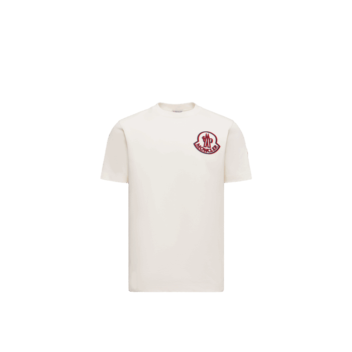 Tee-Shirt Blanc Grand Logo Rouge