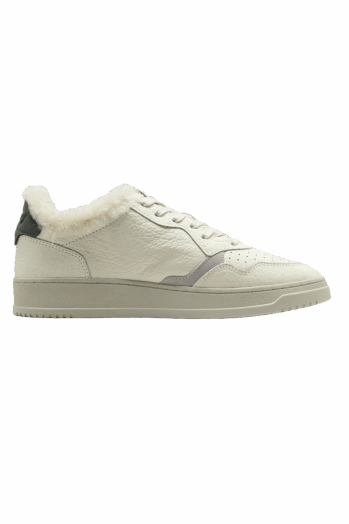 Sneakers Medalist Cuir Blanc Vert