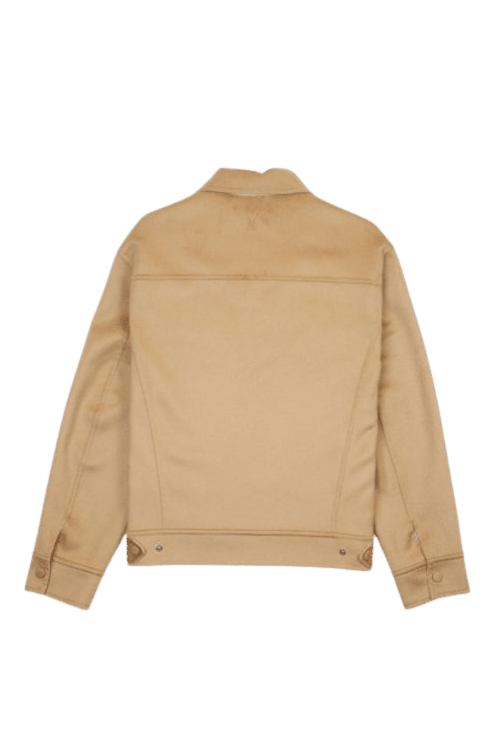 Veste Trucker Laine Café Crème