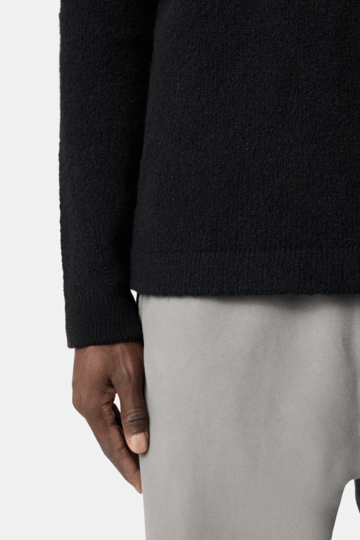 Pull Laine Nylon Noir