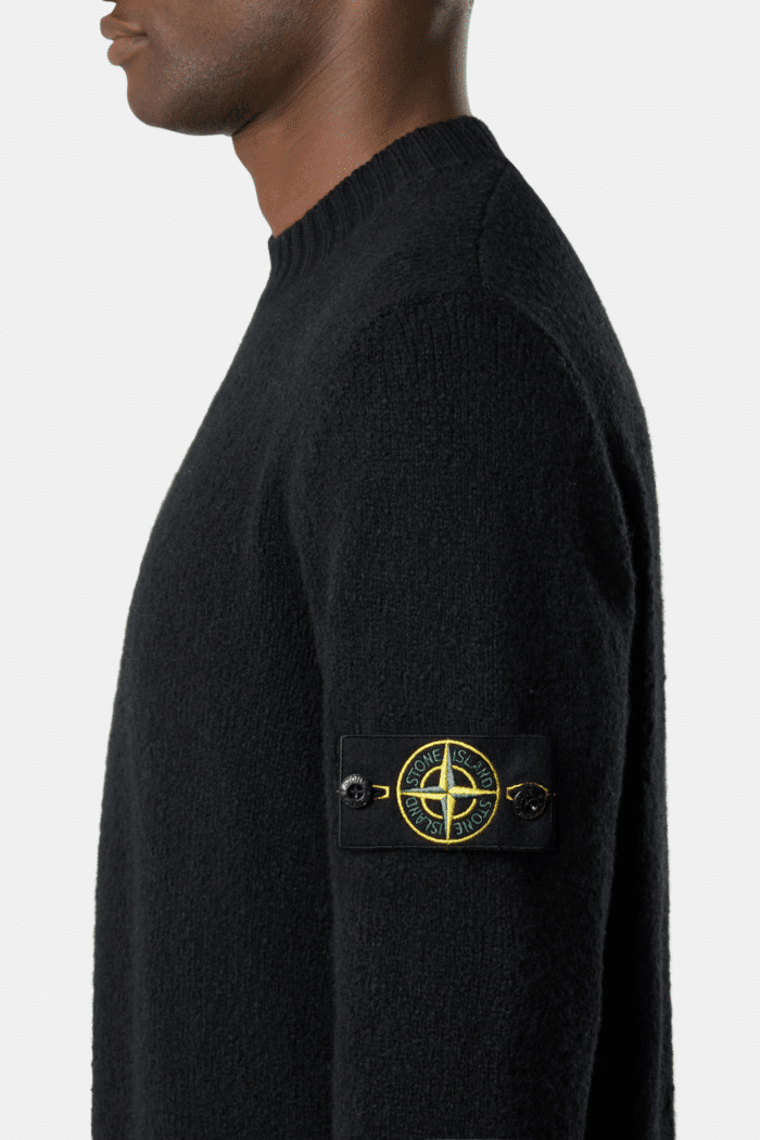 Pull Laine Nylon Noir