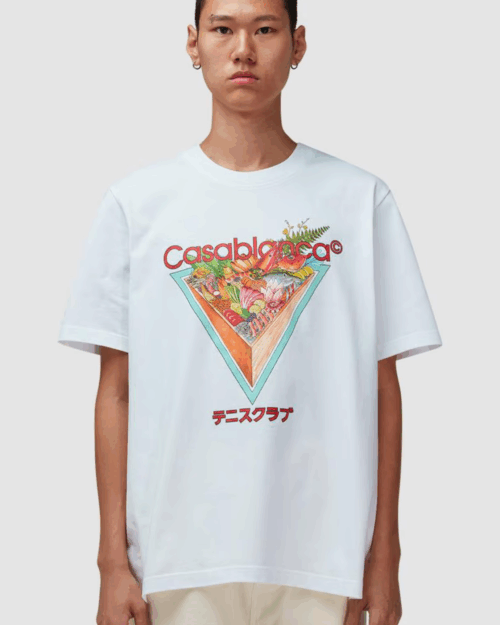 Tee-Shirt Tennis Club Icon Blanc