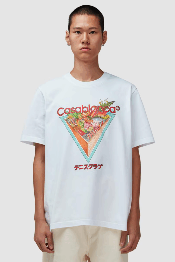 Tee-Shirt Tennis Club Icon Blanc