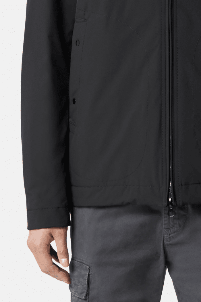 Veste Rembourrée Polyester Noir