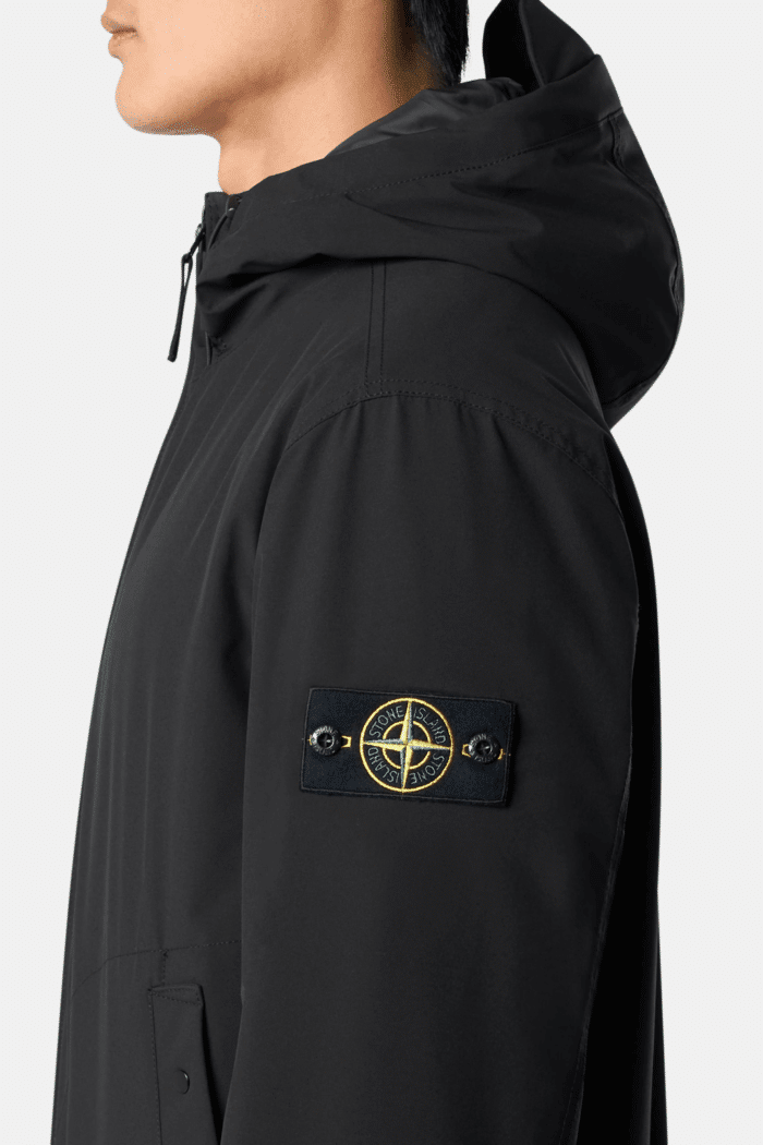 Veste Rembourrée Polyester Noir