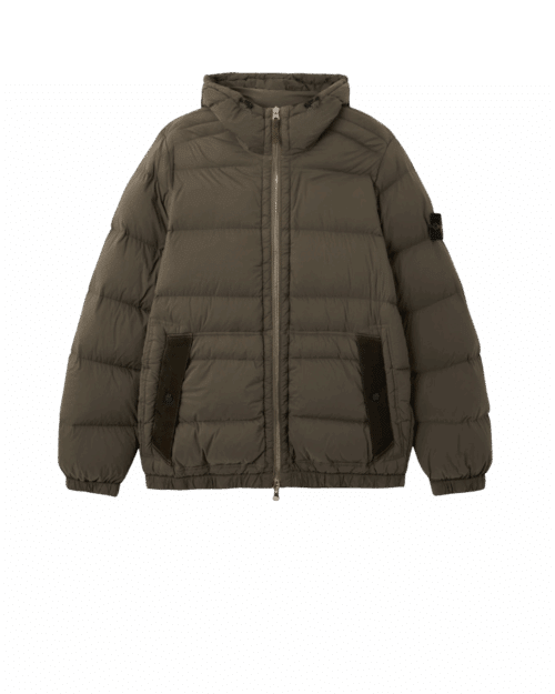 Doudoune Nylon Kaki
