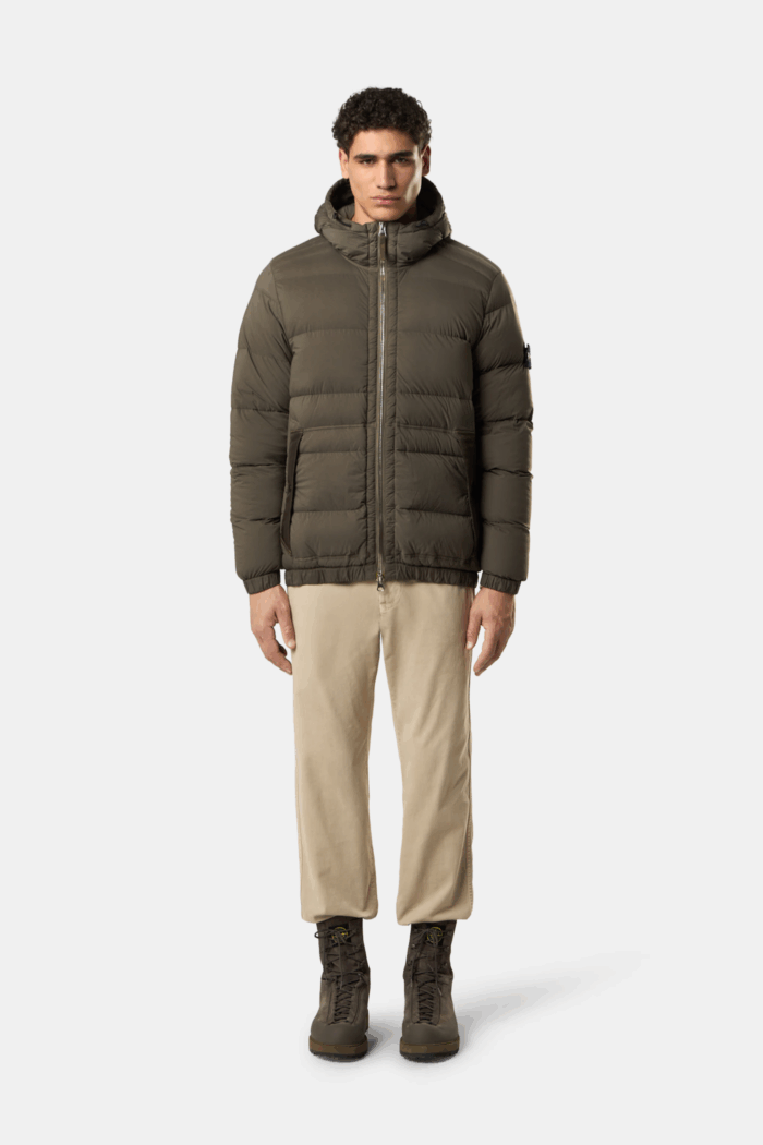 Doudoune Nylon Kaki