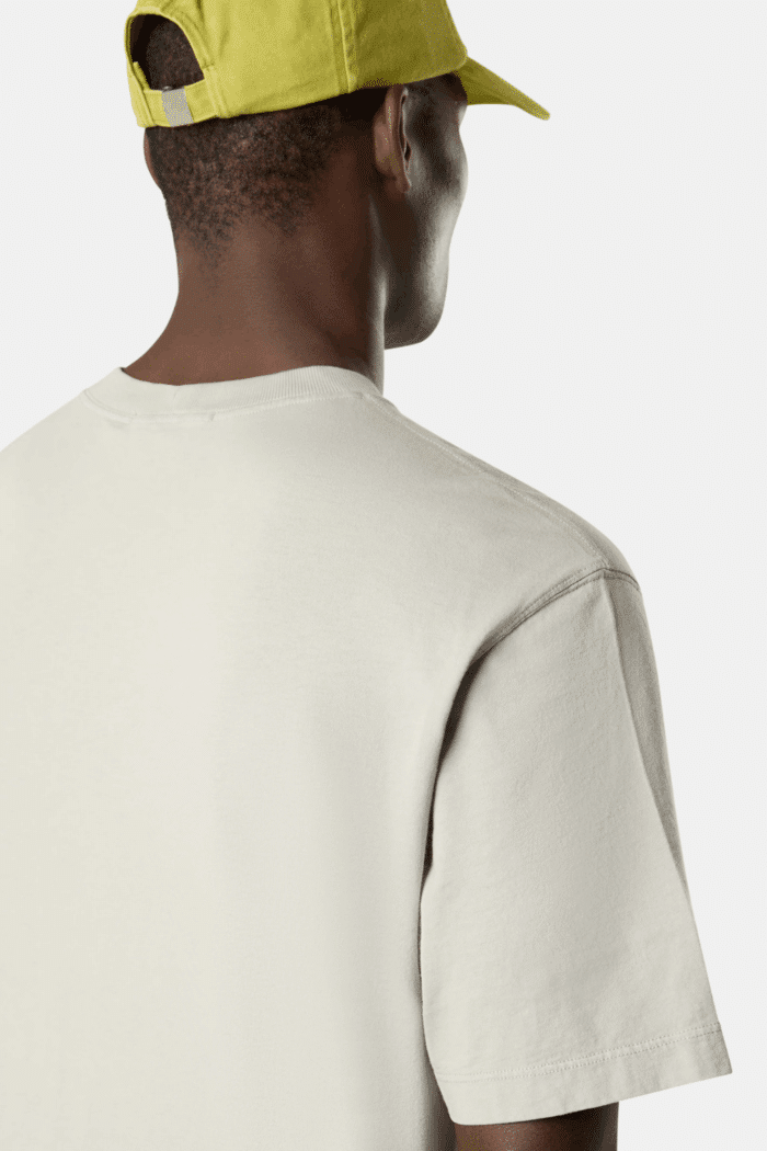 Tee-Shirt Écusson Compass Gris Perle