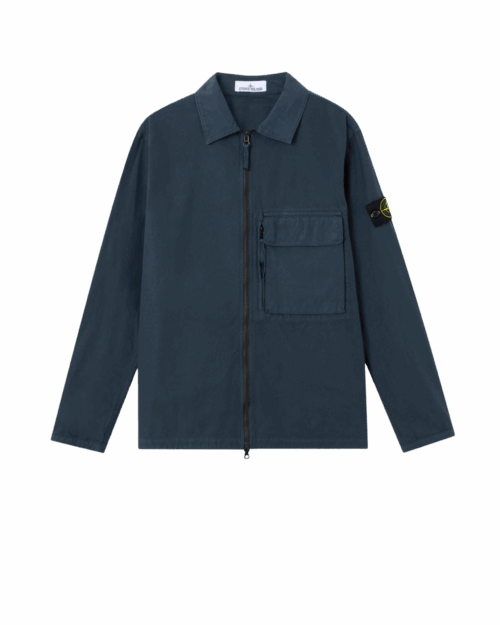 Surchemise Coton Bleu Marine