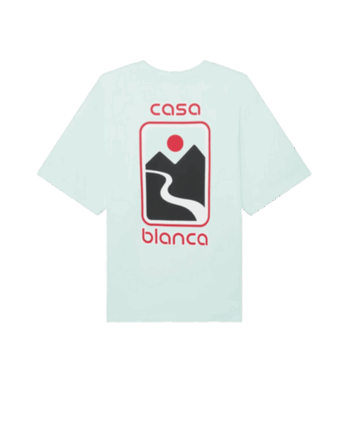 Tee-Shirt Casa Sunset Valley Menthe