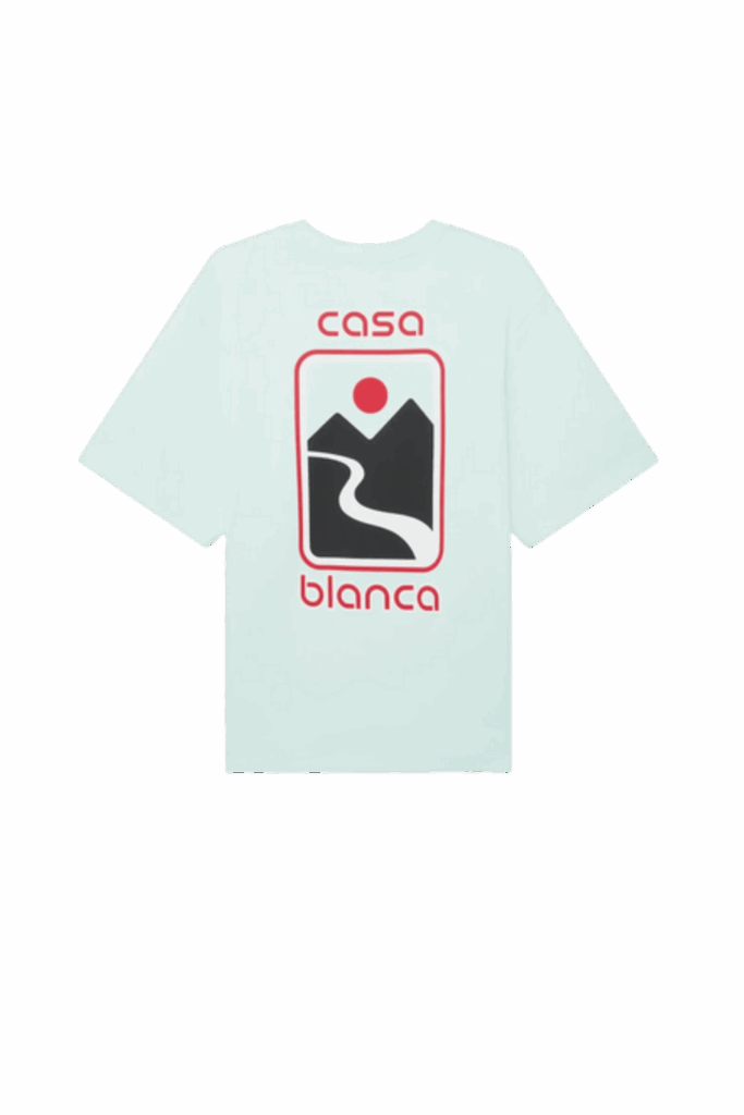 Tee-Shirt Casa Sunset Valley Menthe