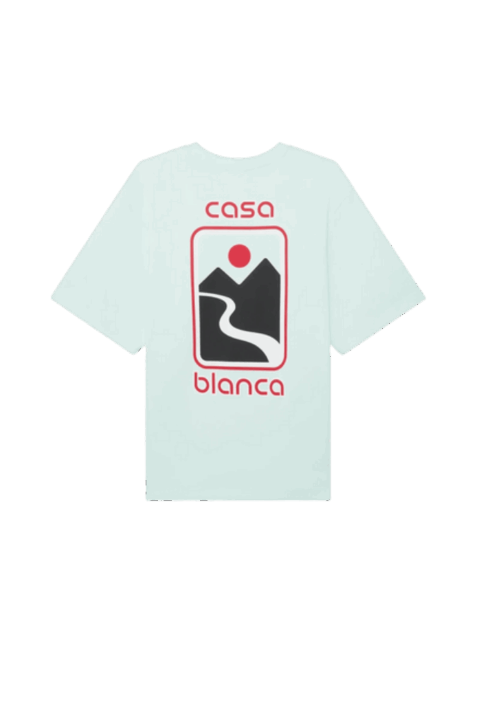 Tee-Shirt Casa Sunset Valley Menthe