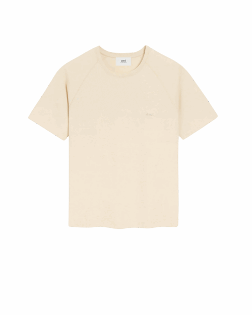 Tee-Shirt Ivoire Broderie Ami