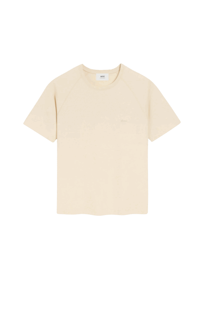 Tee-Shirt Ivoire Broderie Ami
