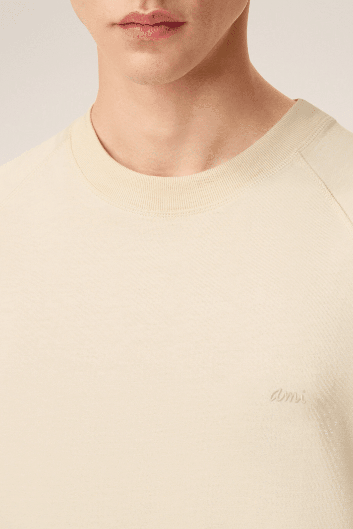 Tee-Shirt Ivoire Broderie Ami