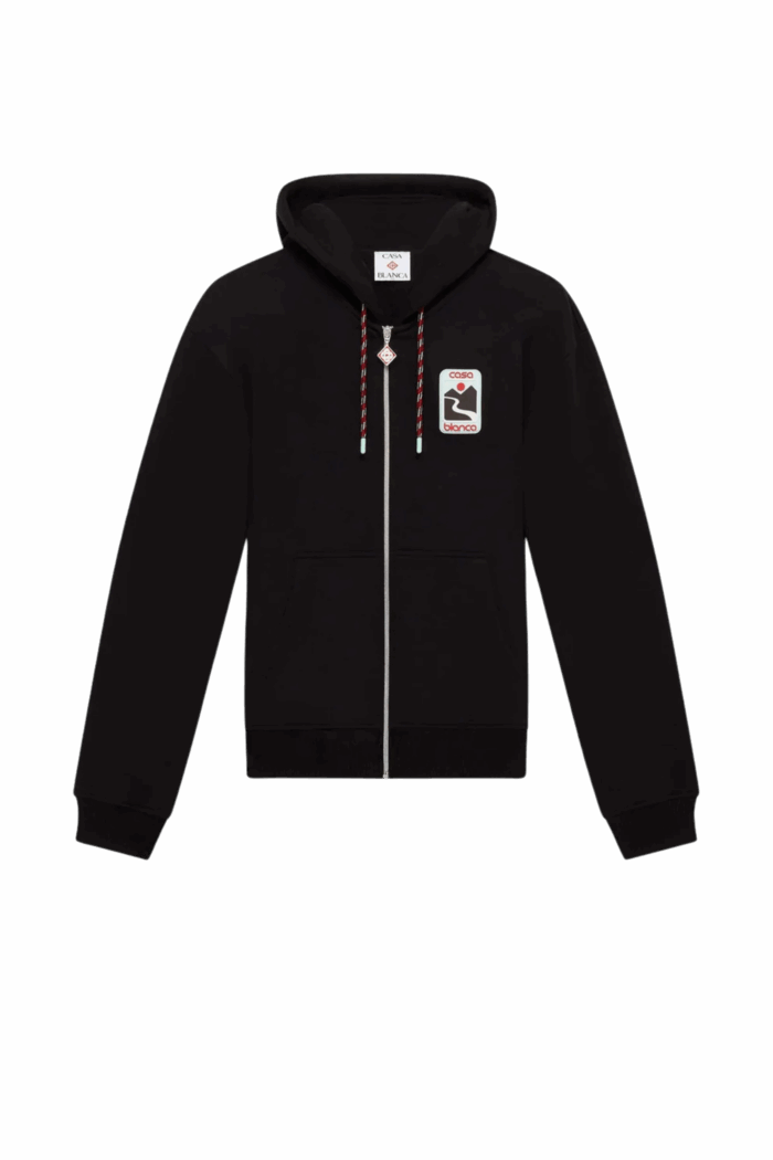 Hoodie Noir Sunset Valley