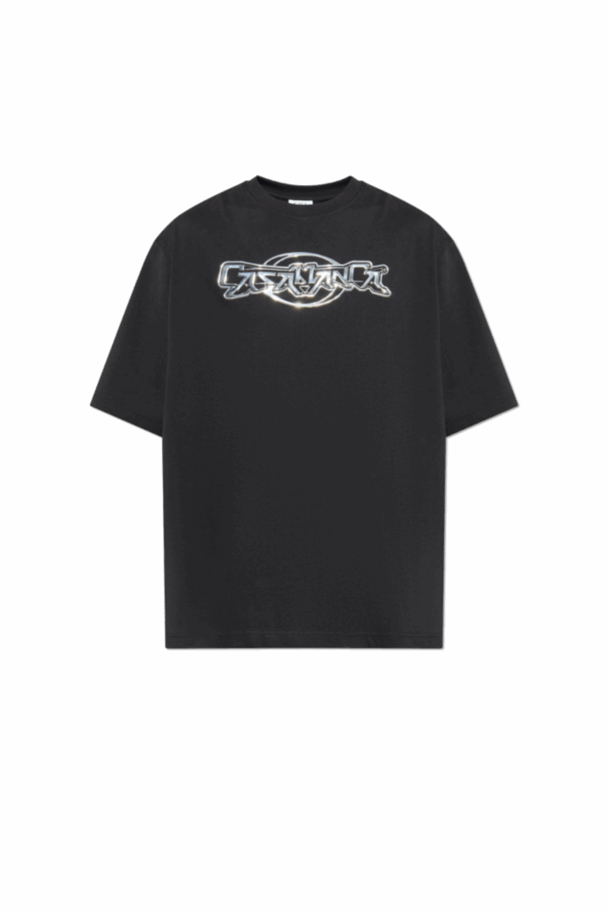Tee-Shirt Casa Chrome Noir