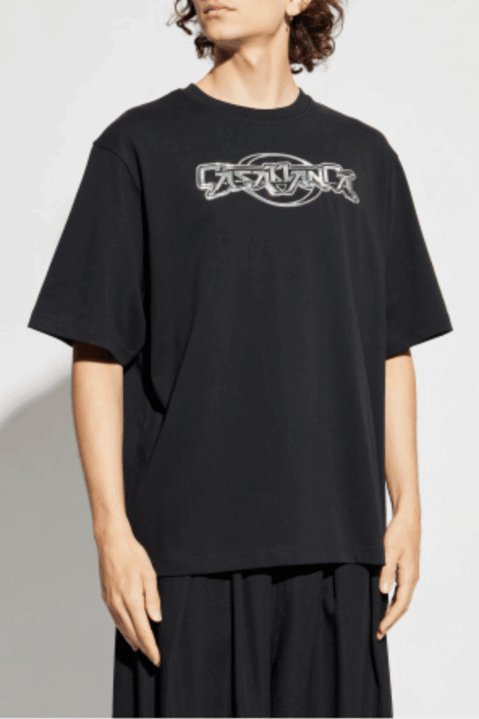 Tee-Shirt Casa Chrome Noir