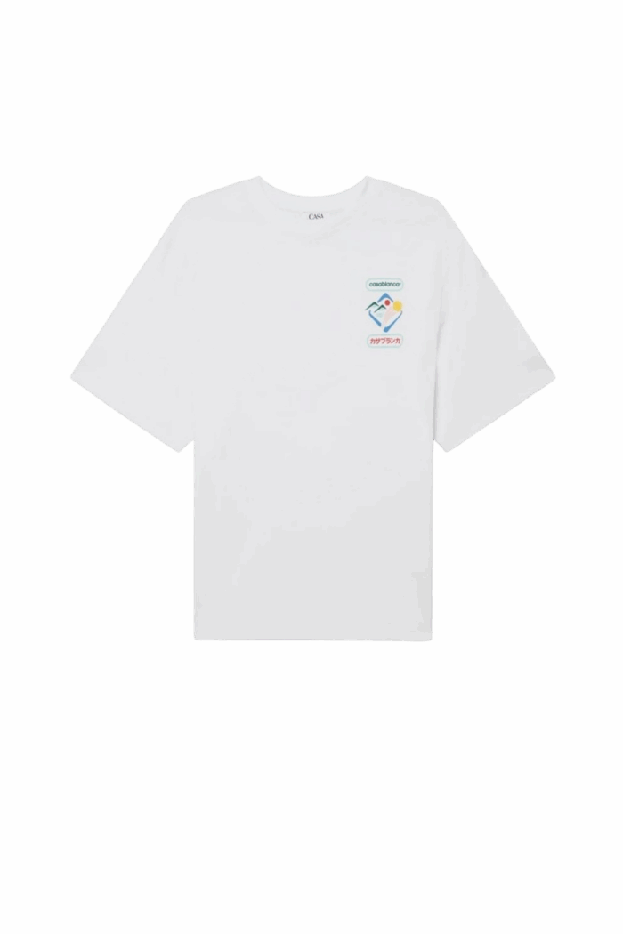 Tee-Shirt Montagne Sportif Blanc