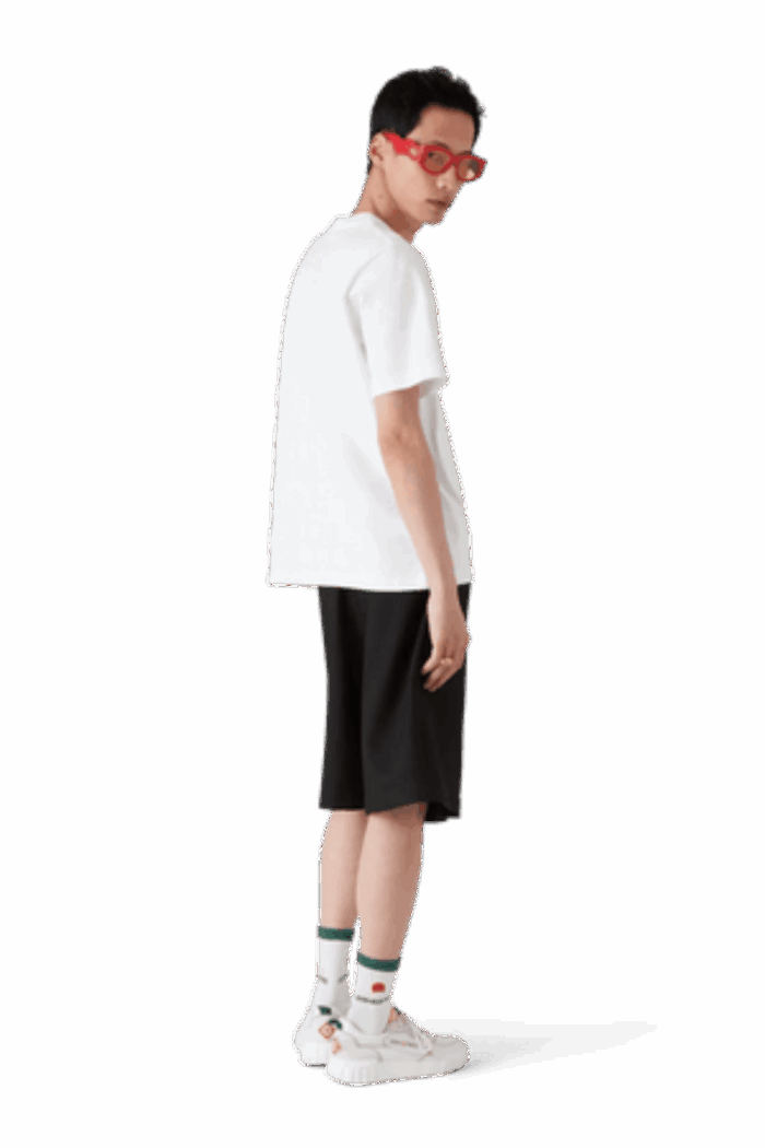 Tee-Shirt Montagne Blanc