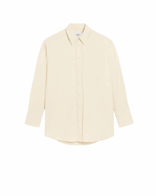 Chemise Oversize Coton Ivoire