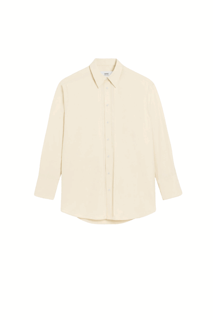 Chemise Oversize Coton Ivoire