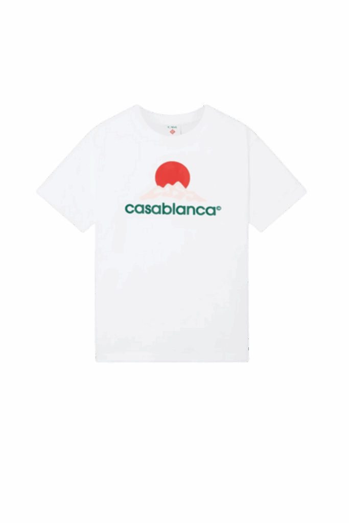 Tee-Shirt Montagne Blanc