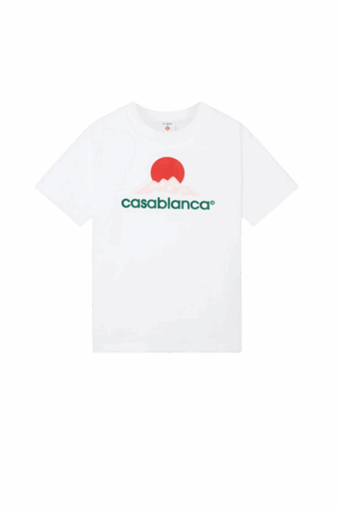 Tee-Shirt Montagne Blanc