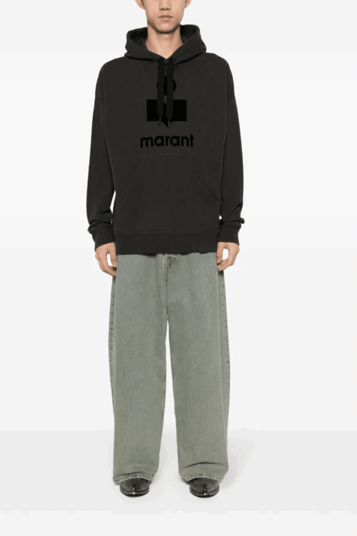 Hoodie Miley Faded Black