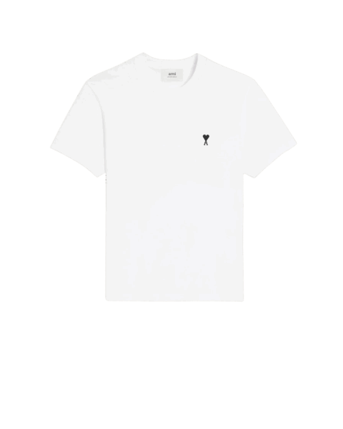 Tee-Shirt Blanc Cœur Noir