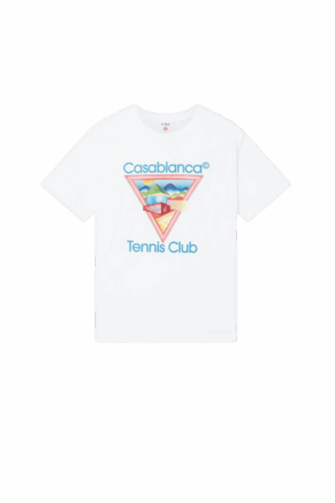 Tee-Shirt Tennis Club Icone Blanc