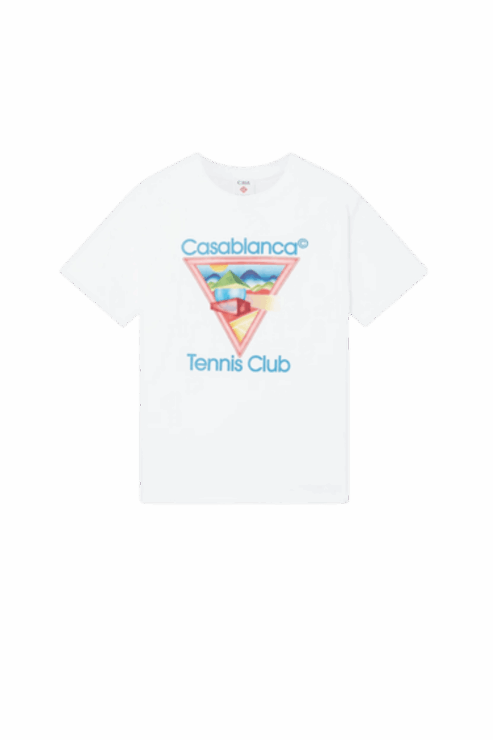 Tee-Shirt Tennis Club Icone Blanc