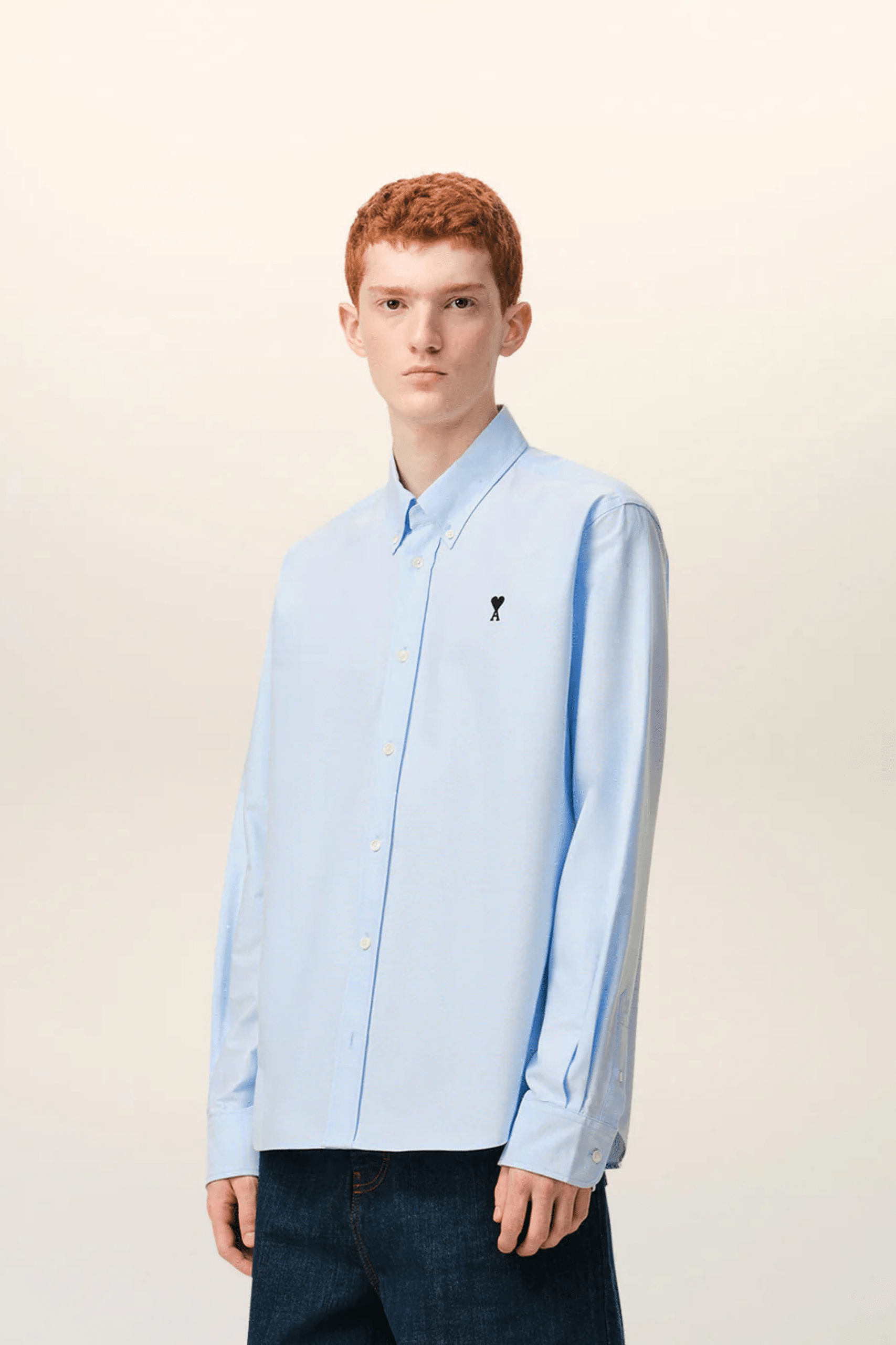 Chemise Coton Ciel Cœur Noir