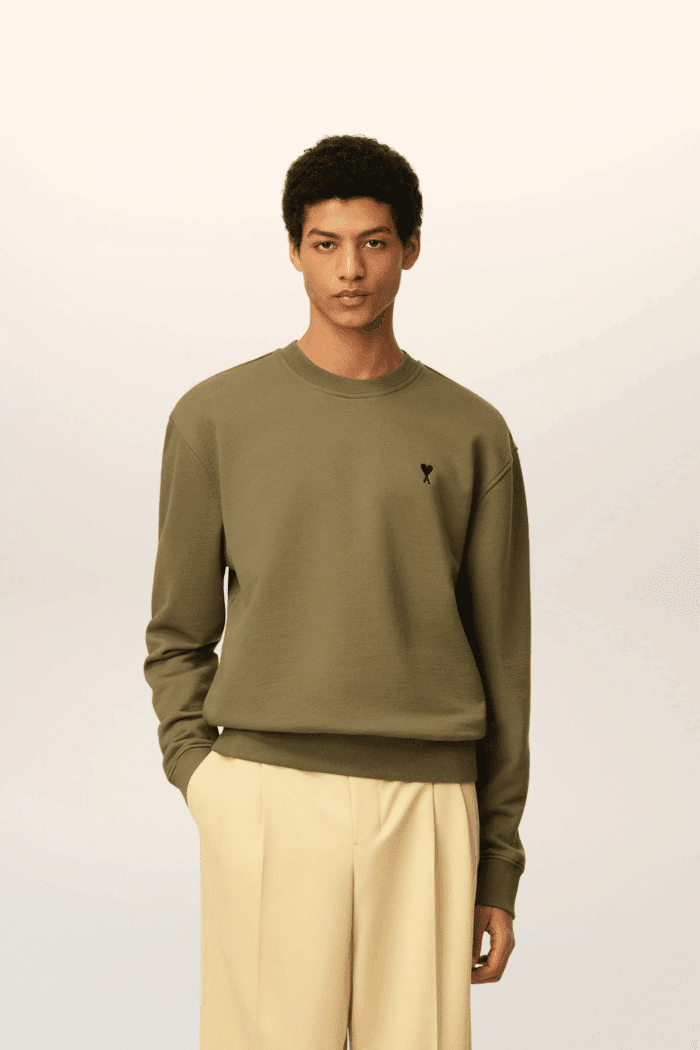 Sweat Bronze Cœur Noir