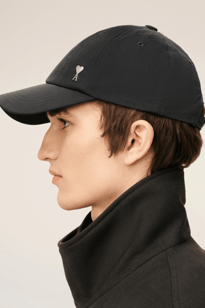 Casquette Anthracite Rivet Argent