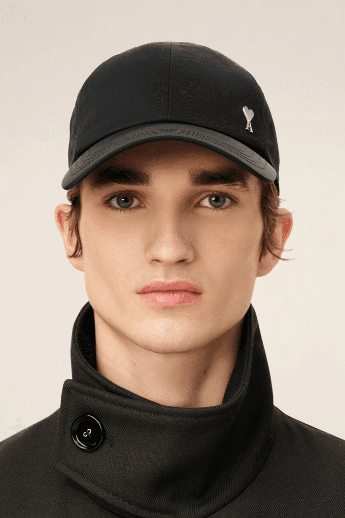 Casquette Anthracite Rivet Argent