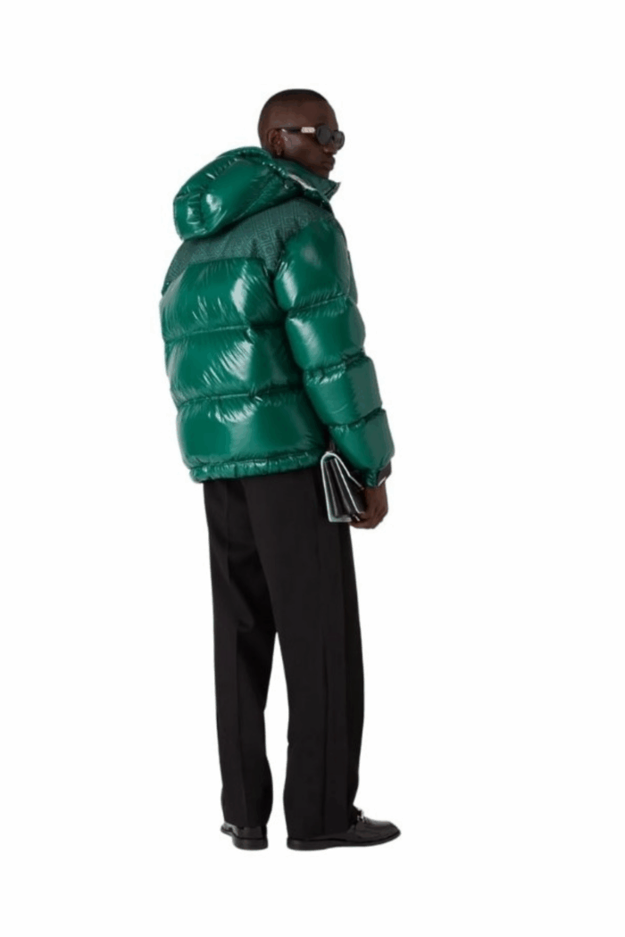 Doudoune Nylon Vert