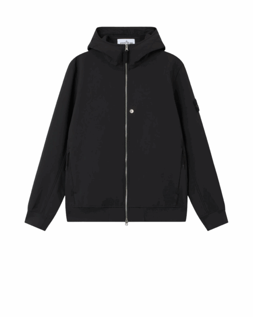 Blouson Léger Capuche Noir