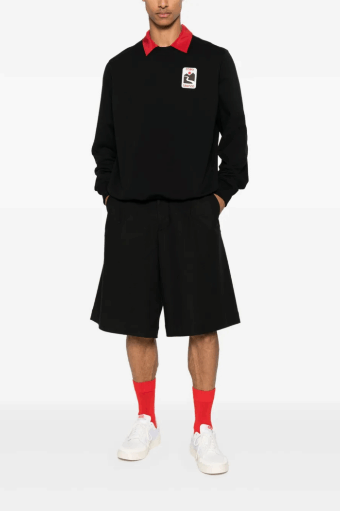 Sweat Sunset Valley Coton Noir