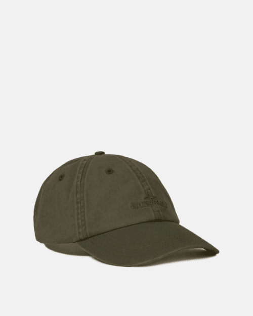 Casquette Coton Kaki Logo