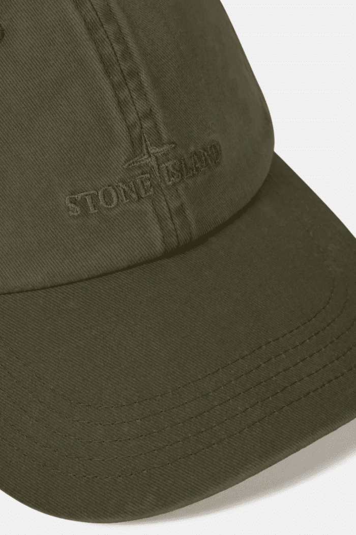 Casquette Coton Kaki Logo
