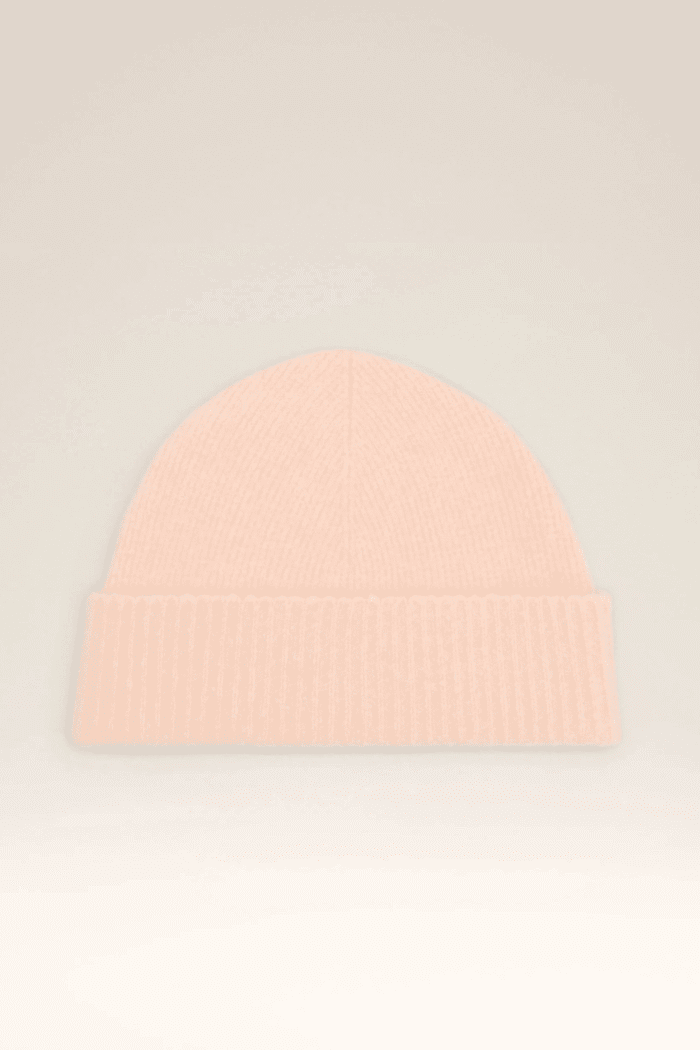 Bonnet Alpaga Poudre Cœur Écru