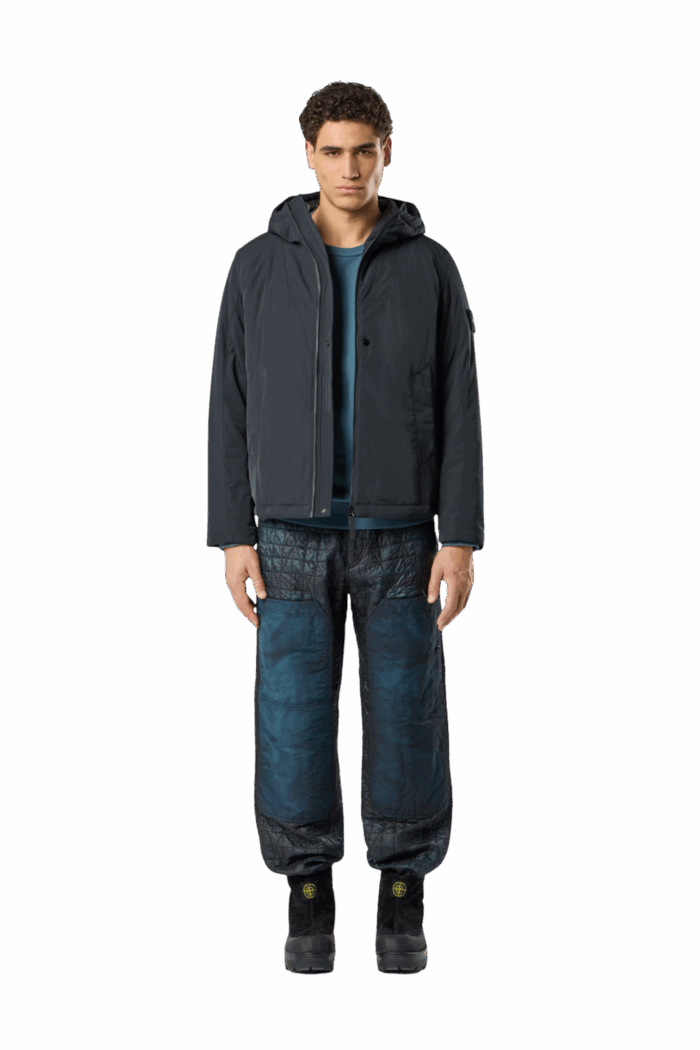 Veste Rembourrée Polyester Noir avec capuche