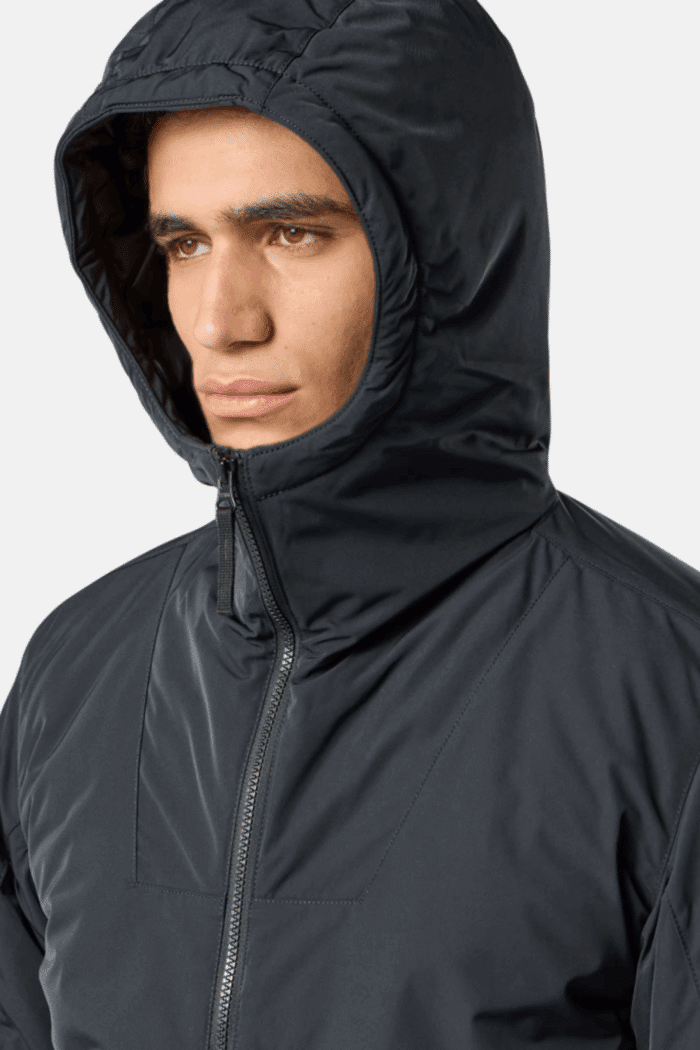 Veste Rembourrée Polyester Noir avec capuche